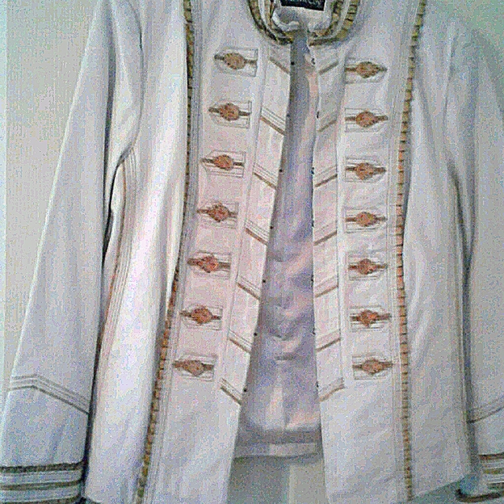 Leather coat